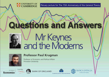 Professor Paul Krugman, 20th June 2011, Questions and Answers's image
