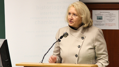 Ambassador Melanne Verveer: Perspectives on Women’s Political Participation and Role in Peacemaking and Peacebuilding.'s image
