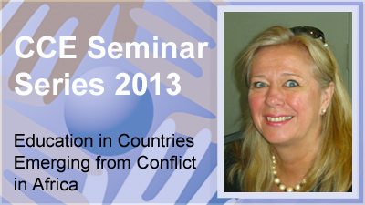 Education in Countries Emerging from Conflict in Africa: Alicia Fentiman & Ilse Wermink's image