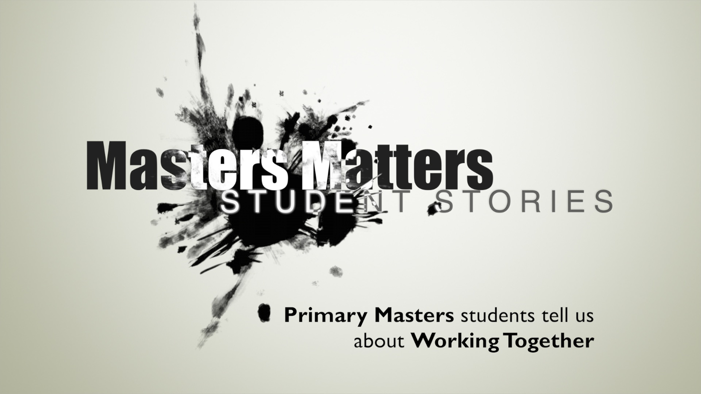 Working Together - Masters Matters's image