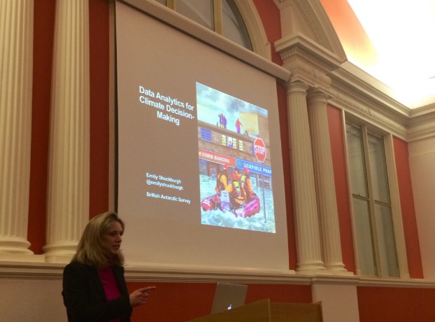 Climate Seminar 4 - 'Data Analytics for Climate Decision-Making' - Dr Emily Shuckburgh's image