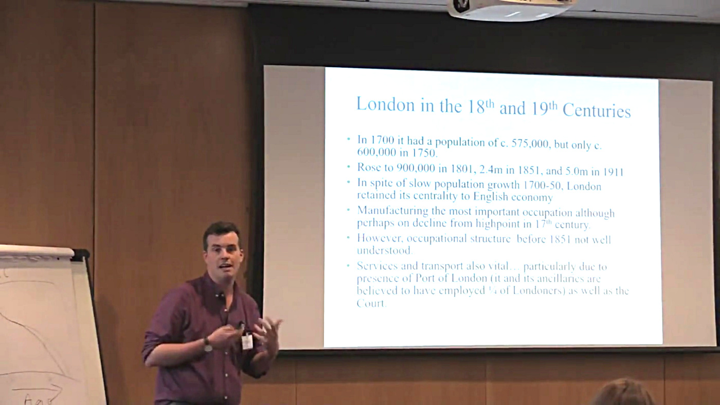 ENCHPOPGOS Conference 2017.  Dr Jacob Field. The fleet marriage registers and the occupational structure of London 1710-1911's image