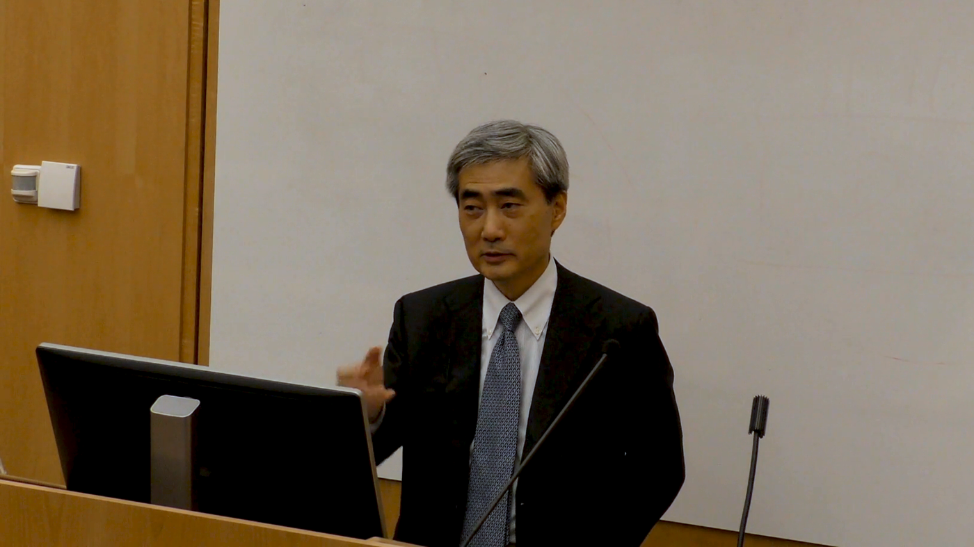 Keynes Lecture 2018-2019 - Hyun Song Shin "Distributed ledger technology and large value payments: a global game approach"'s image
