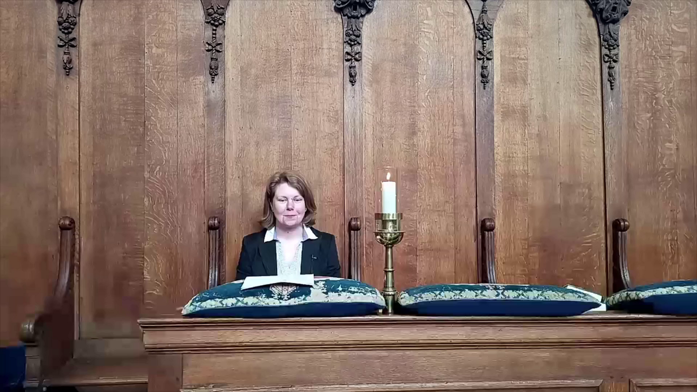 Lizzy Ennion-Smith talks about Bishop Lawrence Booth as a Benefactor of Pembroke College's image
