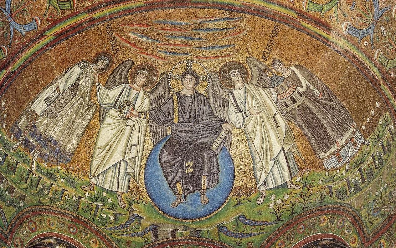 Rev Dr Anders Bergquist, Vicar of St John’s Wood, London, on the Apse of San Vitale, Ravenna's image