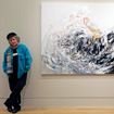 'Painting the Sound of the Sea' - Maggi Hambling: The Wave's image