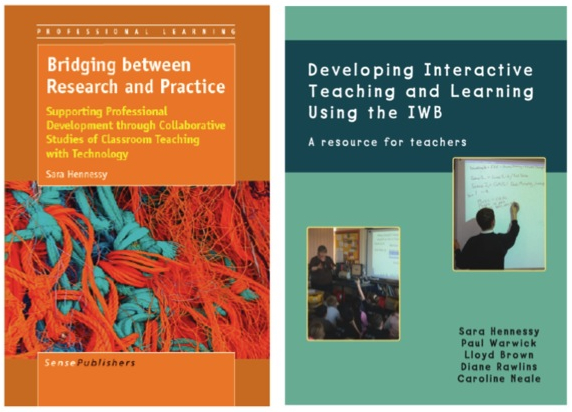 Launch of (1) CPD resource for IWBs and dialogue and (2) Bridging Between Research and Practice book's image