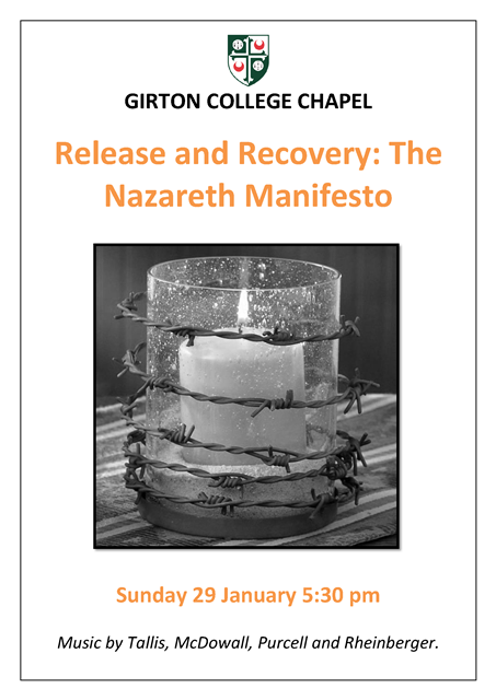 Release and Recovery: The Nazareth Manifesto's image