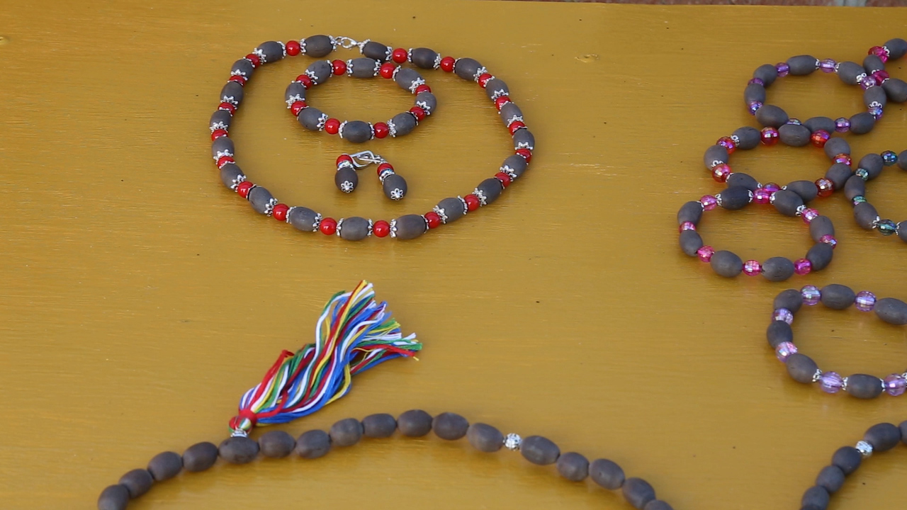 Valeriy Ulyumdzhiev, Prayer Beads From Lotus Seeds's image