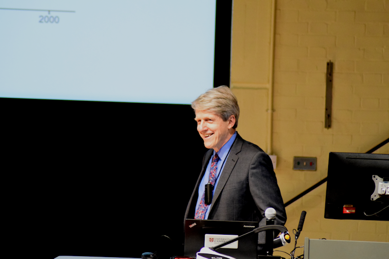 Marshall Lectures - November 2018 - Prof. Robert Shiller - Economic Narratives: Lecture 1 "Macroeconomics and the History of Popular Economic Thought"'s image